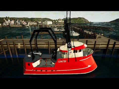 Scallop Dredging with the Viking Power | Fishing North Atlantic