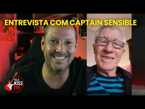 ENTREVISTA COM THE DAMNED - CAPTAIN SENSIBLE 2025