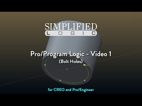 Pro/Program LOGIC for CREO & Pro/E - Video 1