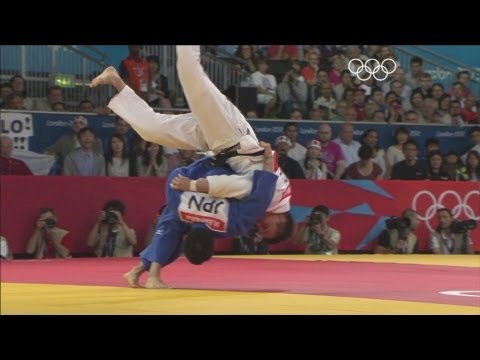 Masashi Ebinuma (JPN) Wins Men's Judo -66kg Bronze B - London 2012 Olympics