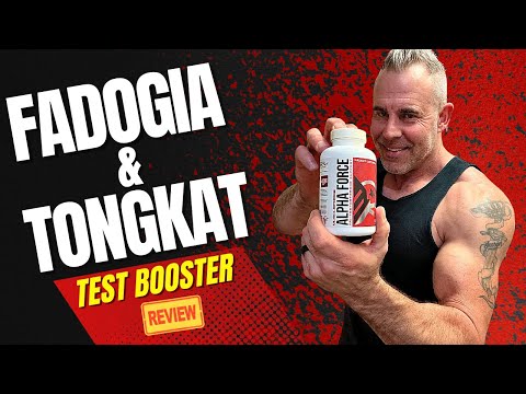 BEST NATURAL TEST BOOSTER? 💪 Muscle Force ALPHA FORCE Test Booster Review