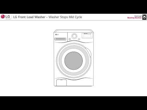 LG Front Load Washer Woes: Troubleshooting Mid-Cycle Stops and Solutions