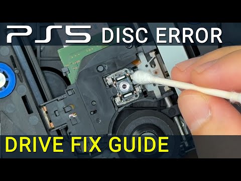 PS5 Disc Error Fix | Not Reading Disc? Drive & Laser Cleaning Guide