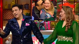 Kapil Sharma show with Govinda with his wife