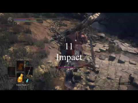[Dark Souls 3] Claymore "Hyperarmor" Frame Count Test