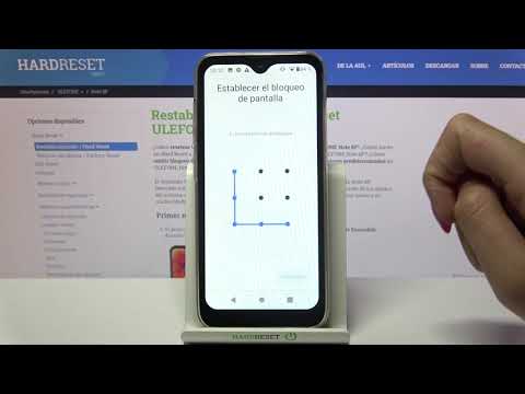 Cómo poner contraseña a un ULEFONE Note 8P - pin, patrón o contraseña