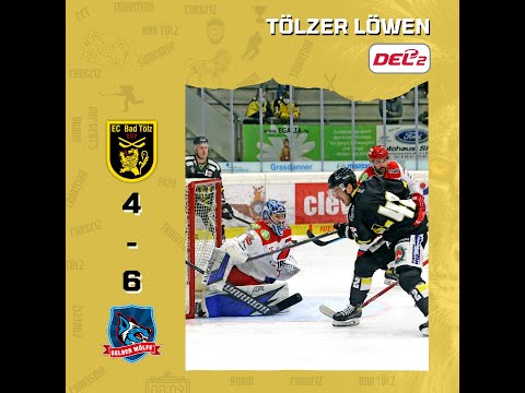 Tölzer Löwen 4:6 Selber Wölfe (22.10.2021)