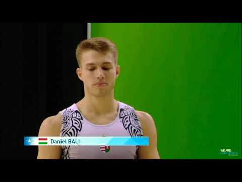 BALI Daniel (HUN) - 2018 Aerobic Worlds, Guimarães (POR) - Finals Individual Men