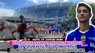 Download lagu PERSIB OT PERSIAPAN LAWAN PERSIJA SIAP TURUNKAN FULL SQUAD || ADA HARLEY DAN KUDA KEPOLISIAN DI GBLA mp3