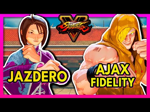SFV 🥊 Jazdero (Akira) vs Ajax Fidelity (ED)  🥊 スト5  🥊 SF5 🥊 Street Fighter 5