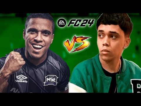 JOGAÇO!! WENDELL LIRA vs PEU_MC (JOGO COMPLETO COM REAÇÃO DOS 2) |  EA FC 24