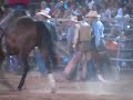 The 2009 Kiwanis Club Rodeo is underway at the Clarksville Fairgrounds