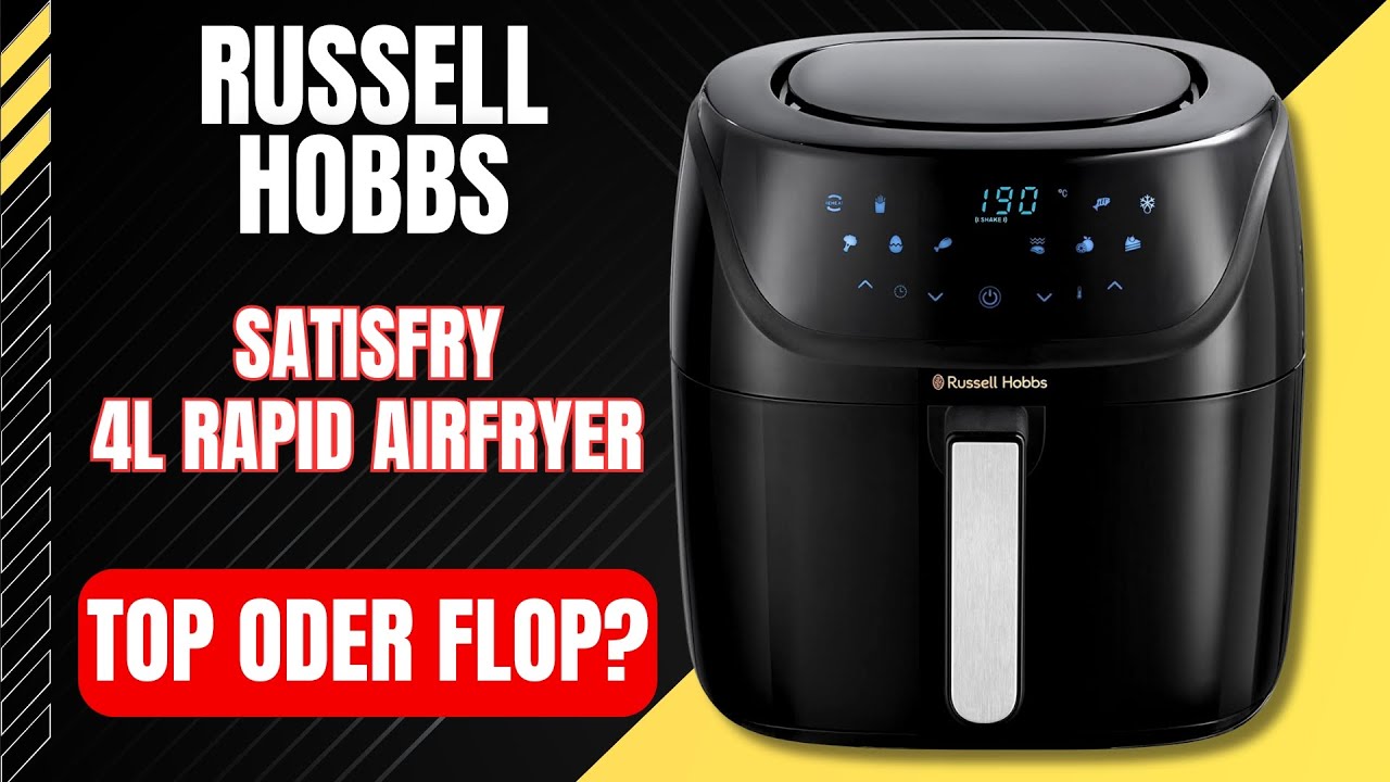 russell hobbs heißluftfritteuse l 4l rapid airfryer