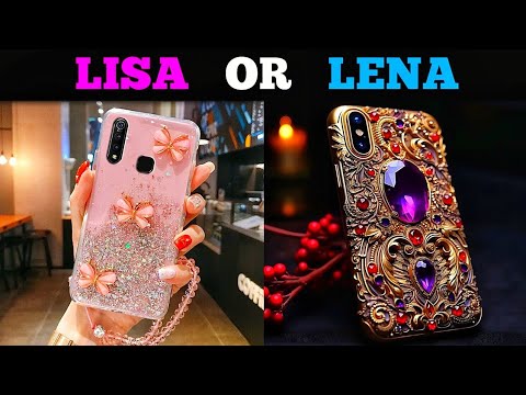 LISA OR LENA 😍 beautiful phone edition 💖 Choose your gift 🥰🎁 #lisaorlena #chooseyourgift