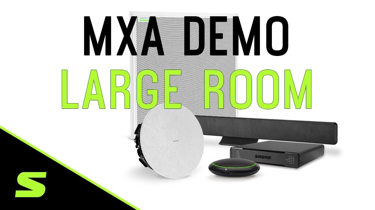 Microflex Advance: Large Room Demo | Shure