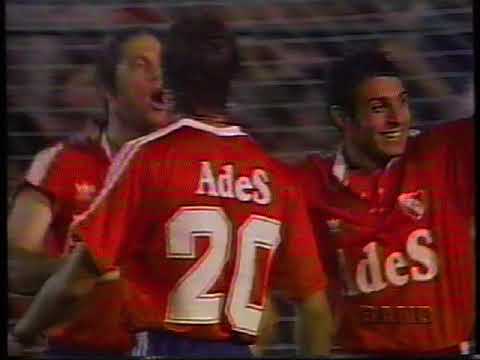 INDEPENDIENTE 2x0 FLAMENGO - Supercopa 1995 - Decisão (jogo de ida) - Band 29/11/1995
