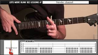Blink 182 - Stockholm Syndrome Performances & Jam Track best guitar lessons tabs