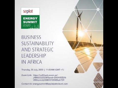 SEPLAT ENERGY SUMMIT 2020