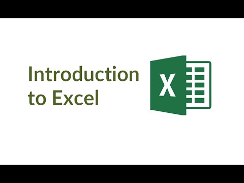 Introduction to Microsoft Excel: Structure of a Microsoft Excel Spreadsheet