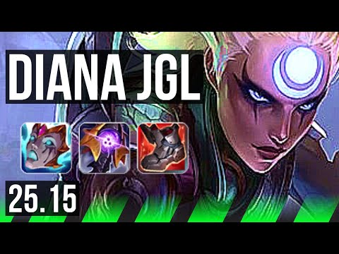 DIANA vs TRUNDLE (JGL) | 8/3/15 | KR Master | 25.15