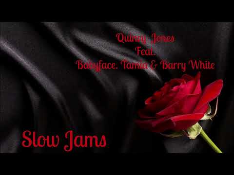 Quincy Jones Feat.~ Babyface, Tamia & Barry White~ " Slow Jams "~🔥 ~ 1995