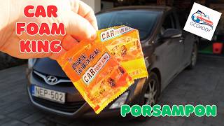 Car Foam King porsampon teszt - HU