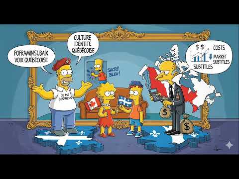 The Simpsons in Quebec (chansons des Simpson surimpressions) 10 Songs and Podcast