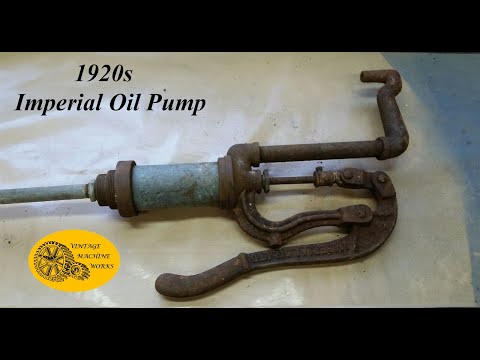 Vintage Brass Imperial Oil Pump [Restoration]