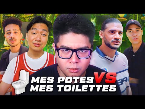My friends react to my toilet