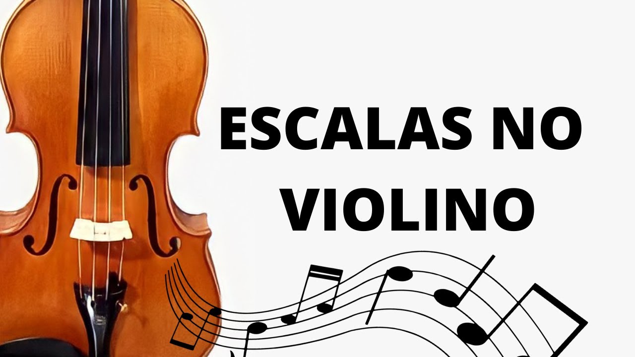 ESCALAS NO VIOLINO Exercício IMPORTANTE para apender COMO TOCAR VIOLINO BEM