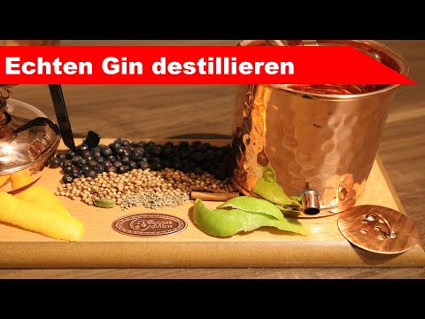 🌷 Echten Gin selber machen 🌻 - daheim Schnaps brennen mit der Mini-Destille - diSTILLed