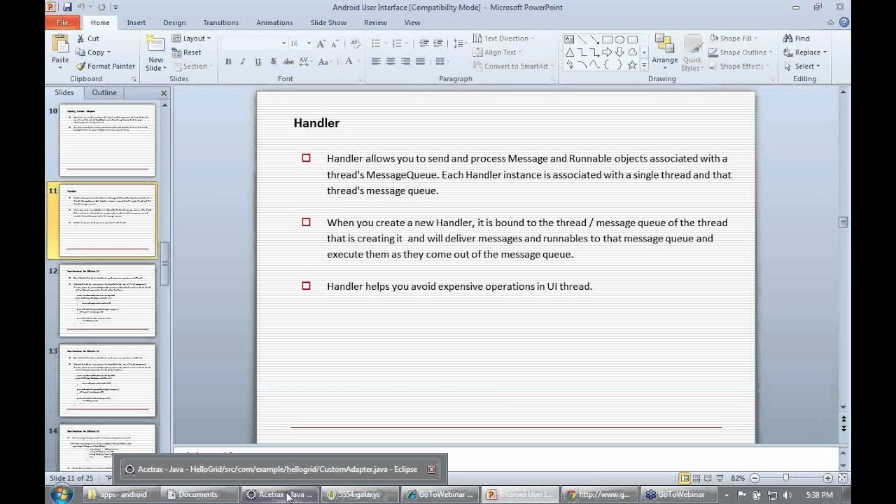 UI Design Patterns and Best Practices for an Android Developer