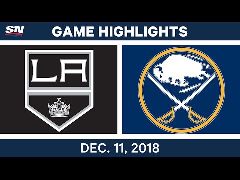 NHL Highlights | Kings vs. Sabres - Dec 11, 2018