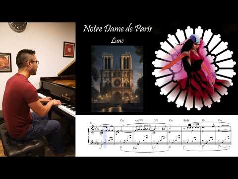 "Lune" - Notre Dame de Paris - Piano Cover