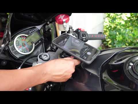 How To Install Quad Lock Stem Mount On Suzuki GSXR-1000 k14