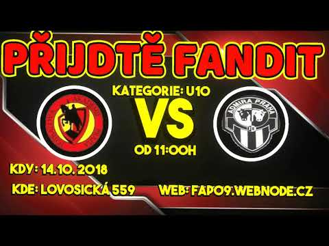 Pozvánka na zápas kategorie U10 s týmem FK Admira Praha