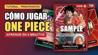 One Piece TCG desde CERO: aprende a jugar en 6 minutos | Tutorial 2026
