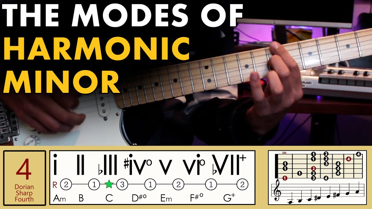 Exploring the Modes of Harmonic Minor