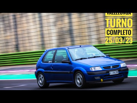 Vallelunga 25/03/2023 - Turno Conpleto - 1:59,2- Saxo VTS 16v + FINAL CRASH