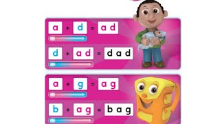 Download the video "Oxford Phonics World student book level 2 - short vowels - disc1 - unit2 - short a - ad ag - dad bag"