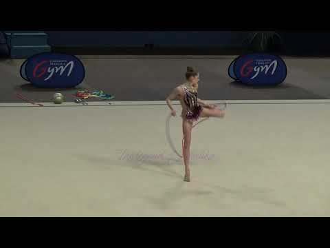 Elsa SOMVILLE corde - 2019 Championnat de France Créteil AA (junior Elite)