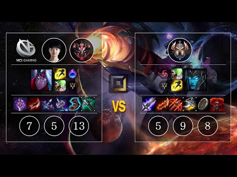 VG iBoy Varus vs Kalista Bot - KR GrandMaster Patch 10.10