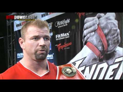Armfight 40 - Michael Todd interview after fights