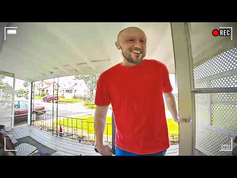 Evil Neighbor Doesn't Realize He's Being Recorded