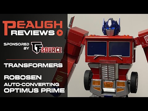Video Review: Robosen Auto-Converting OPTIMUS PRIME Robot