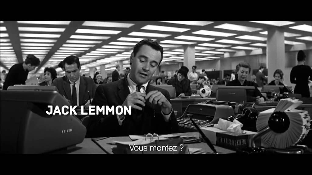 LA GARÇONNIÈRE de Billy WILDER