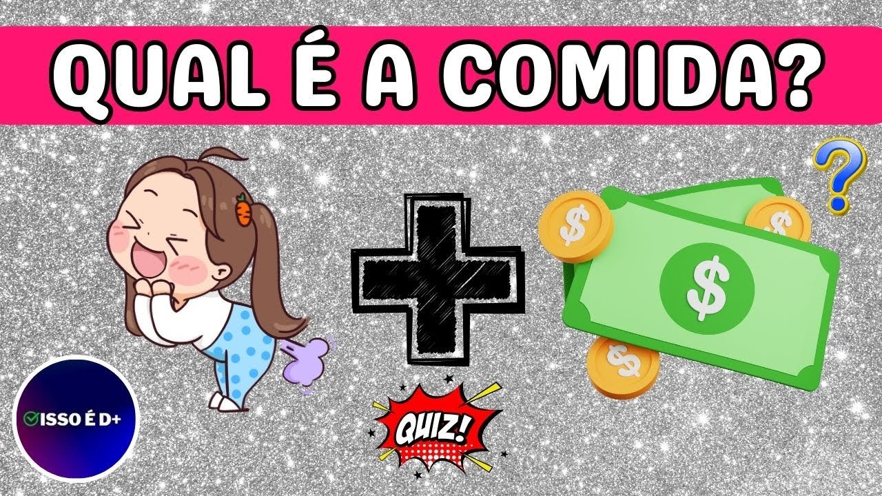 ACERTE A COMIDA PELO EMOJI! #emoji #adivinhacao #quiz Adivinhe a comida pelo emoji!