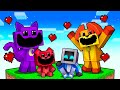 Having a SMILING CRITTERS FAMILY in Minecraft!