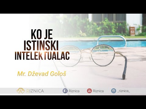 KO JE ISTINSKI INTELEKTUALAC - Hfz.  Dževad Gološ | SUBTITLES |