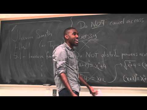 Math 202 Lecture 1 - Introduction Functions and Inverse Functions and their derivatives